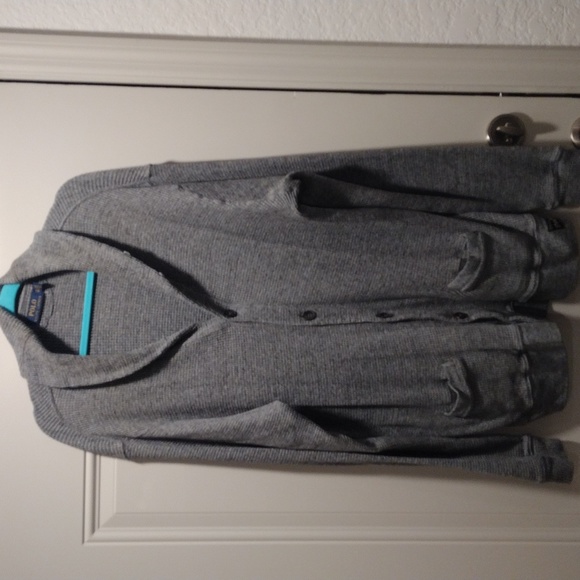 Men's XXL Polo Ralph Lauren gray cardigan - Picture 1 of 10